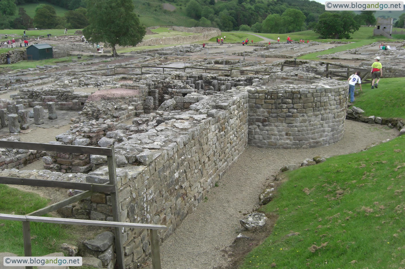 Hadrian's Wall Path - Vindolanda baths